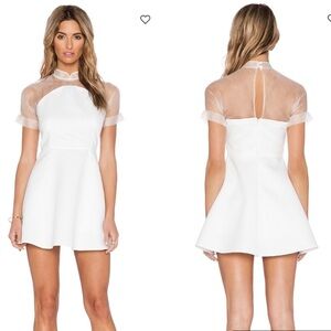 Sau - Sophie fit flare textured dress